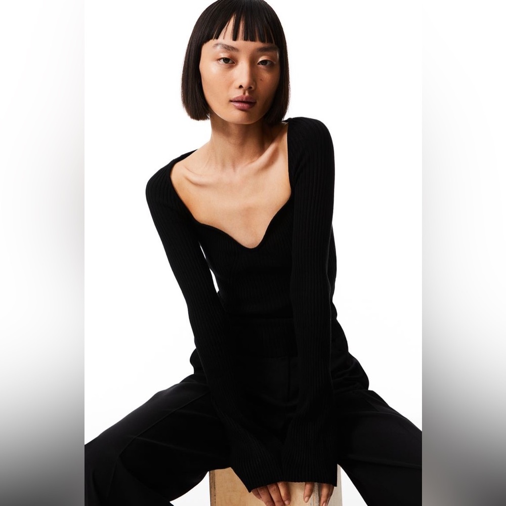 H&M Rib-knit Sweater